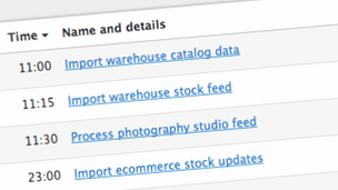 Import data files and feeds